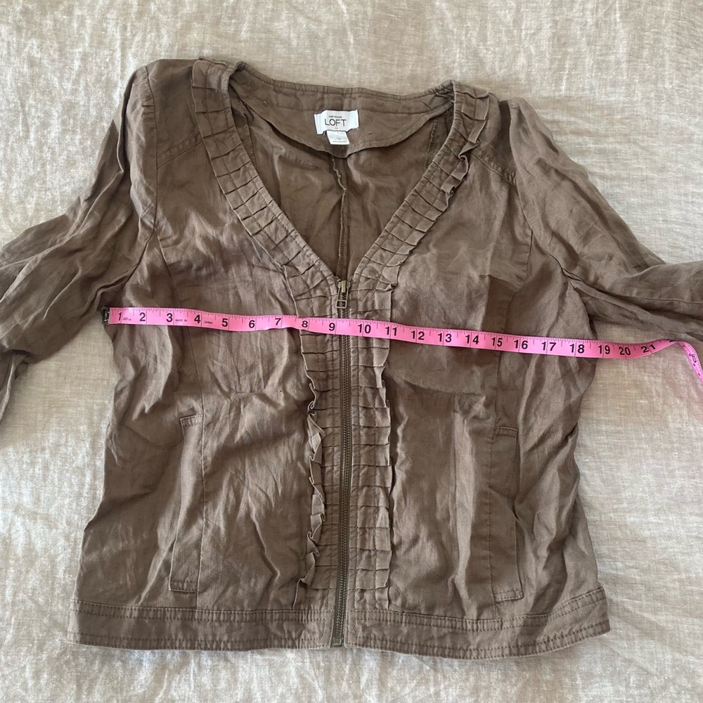 LOFT Linen Jacket - Picture 9 of 10